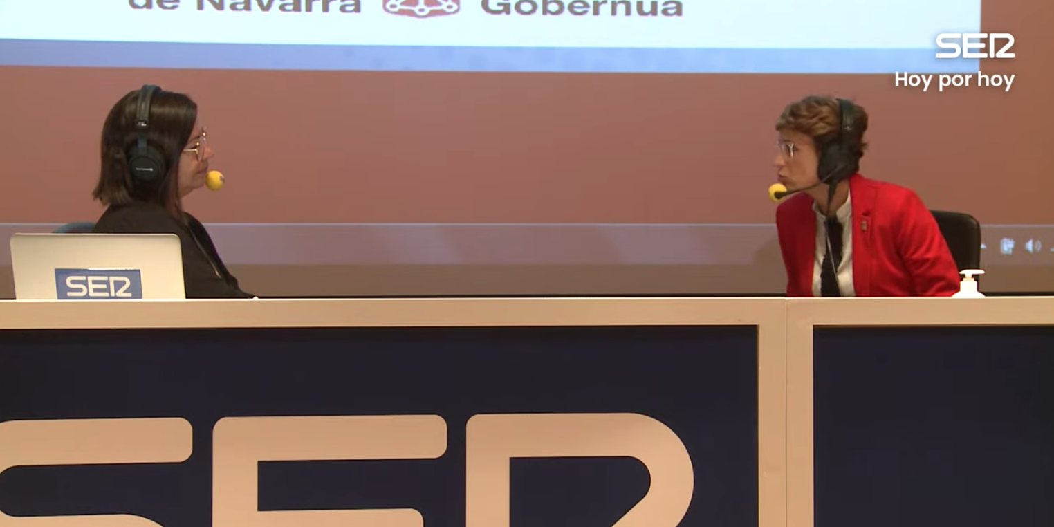 María chivite en la SER