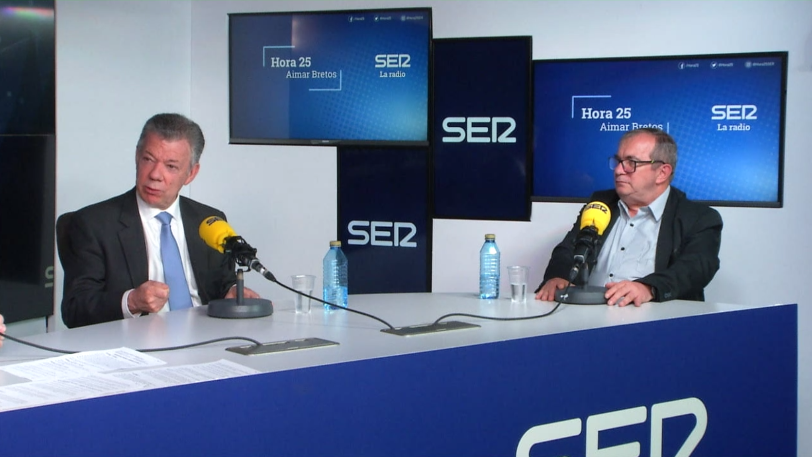 juan manuel santos rodrigo londoño SER