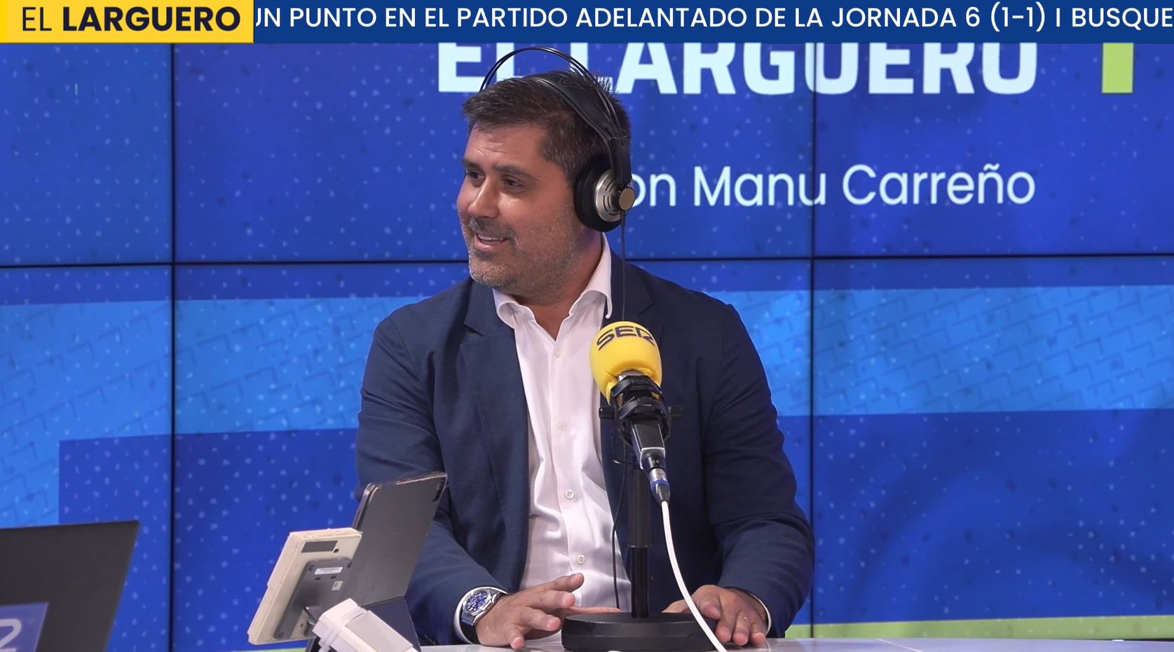 David Aganzo en El Larguero