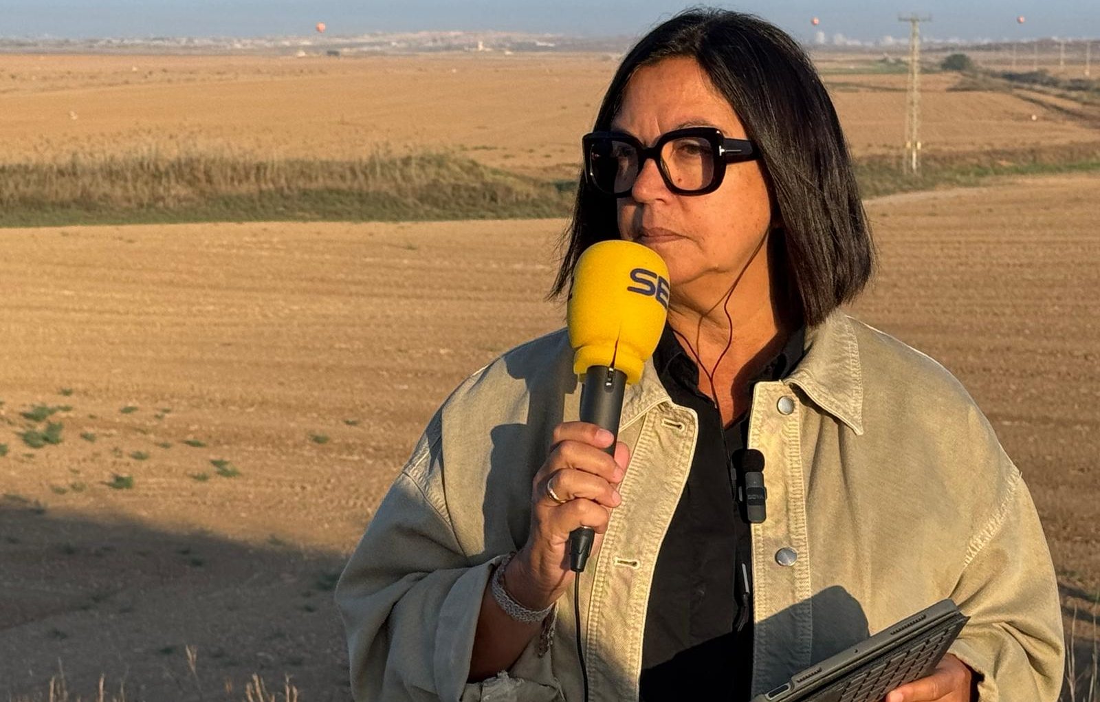 Àngels Barceló en Gaza