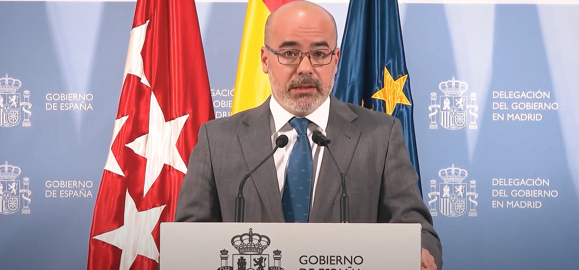 Francisco Martín, delegado del Gobierno en Madrid