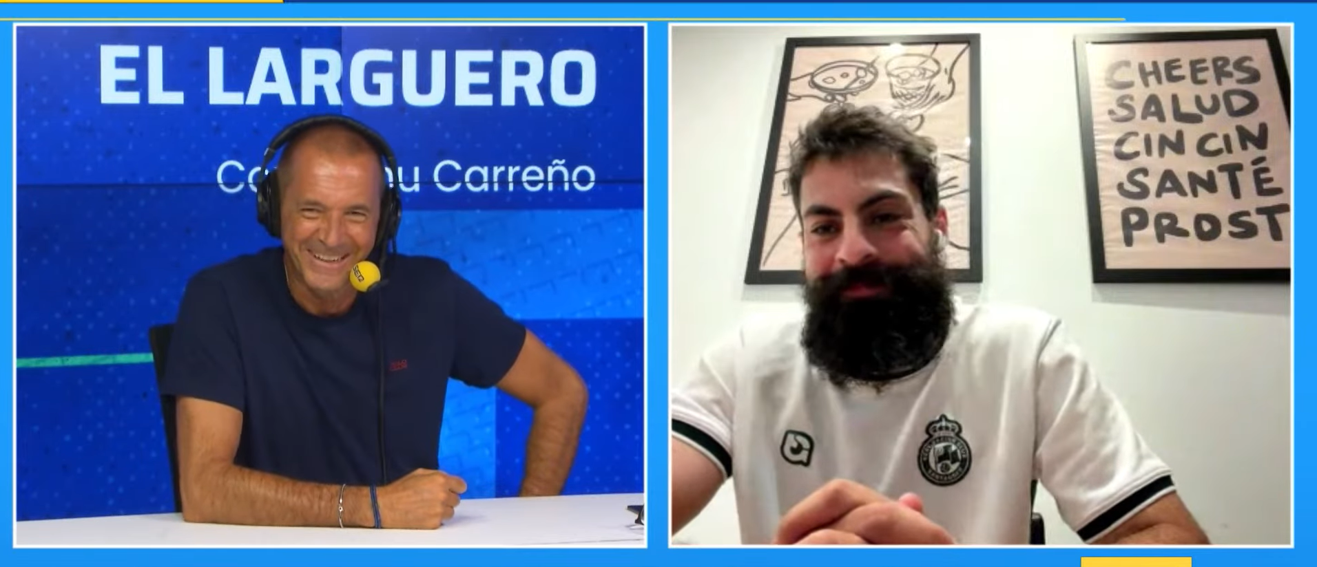 Asier Villalibre en 'El Larguero'