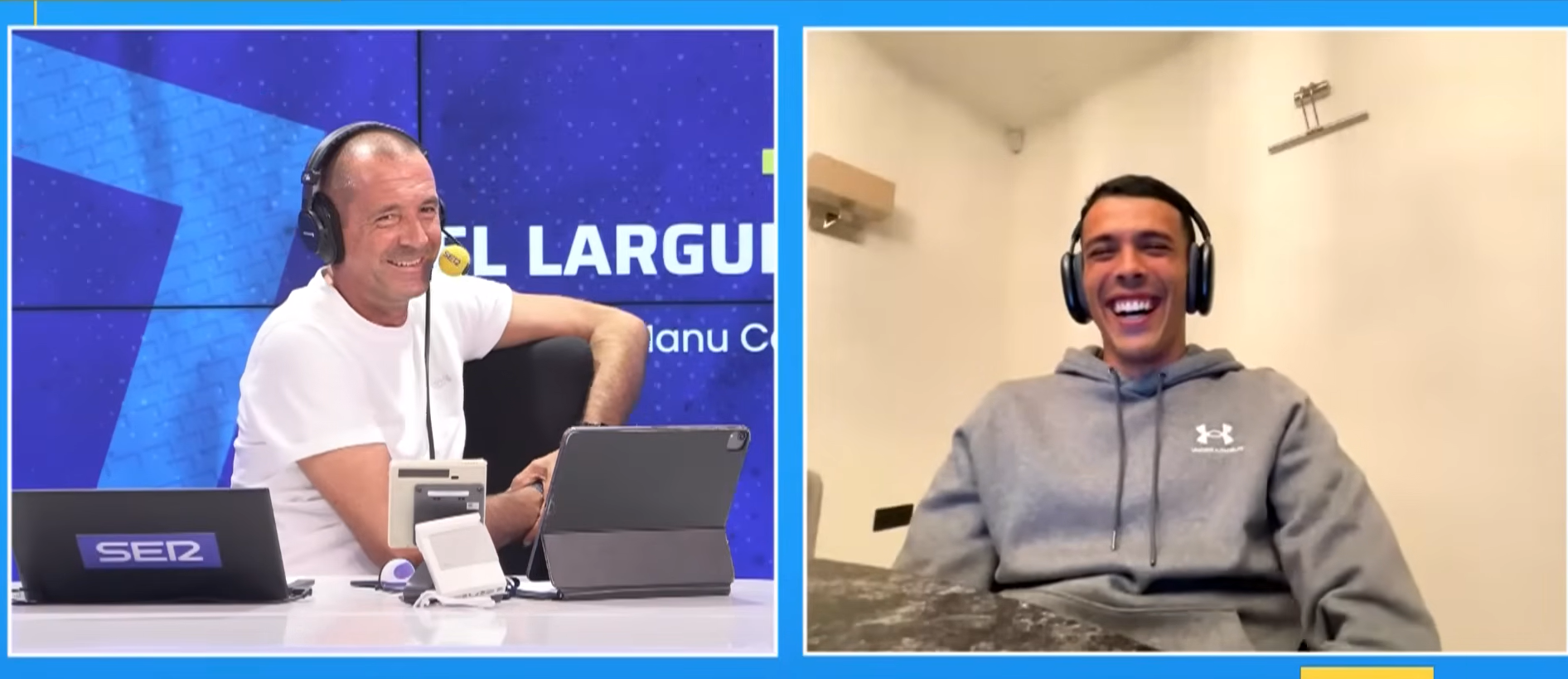 Pedro Porro en 'El Larguero'