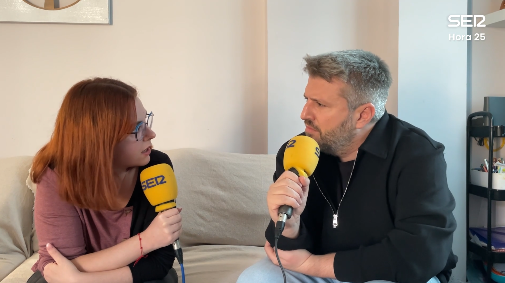 Saray, afectada por la DANA, en Hora 25