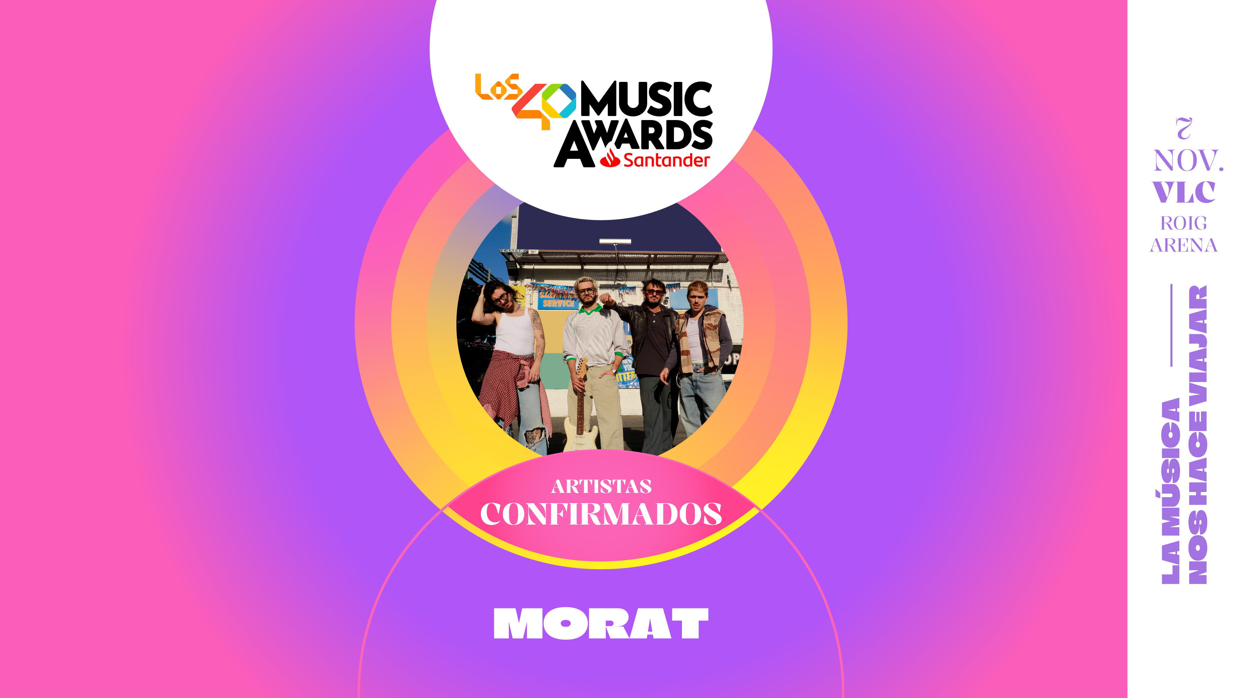 Morat - LOS40 Music Awards Santander 2025