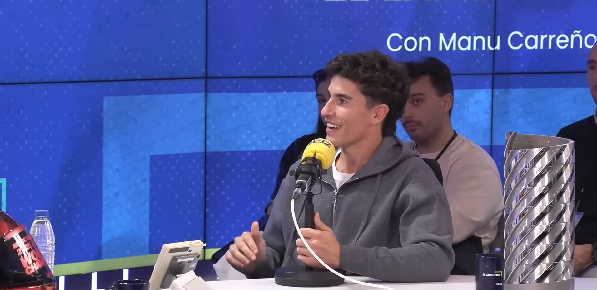 Marc Márquez en 'El Larguero'