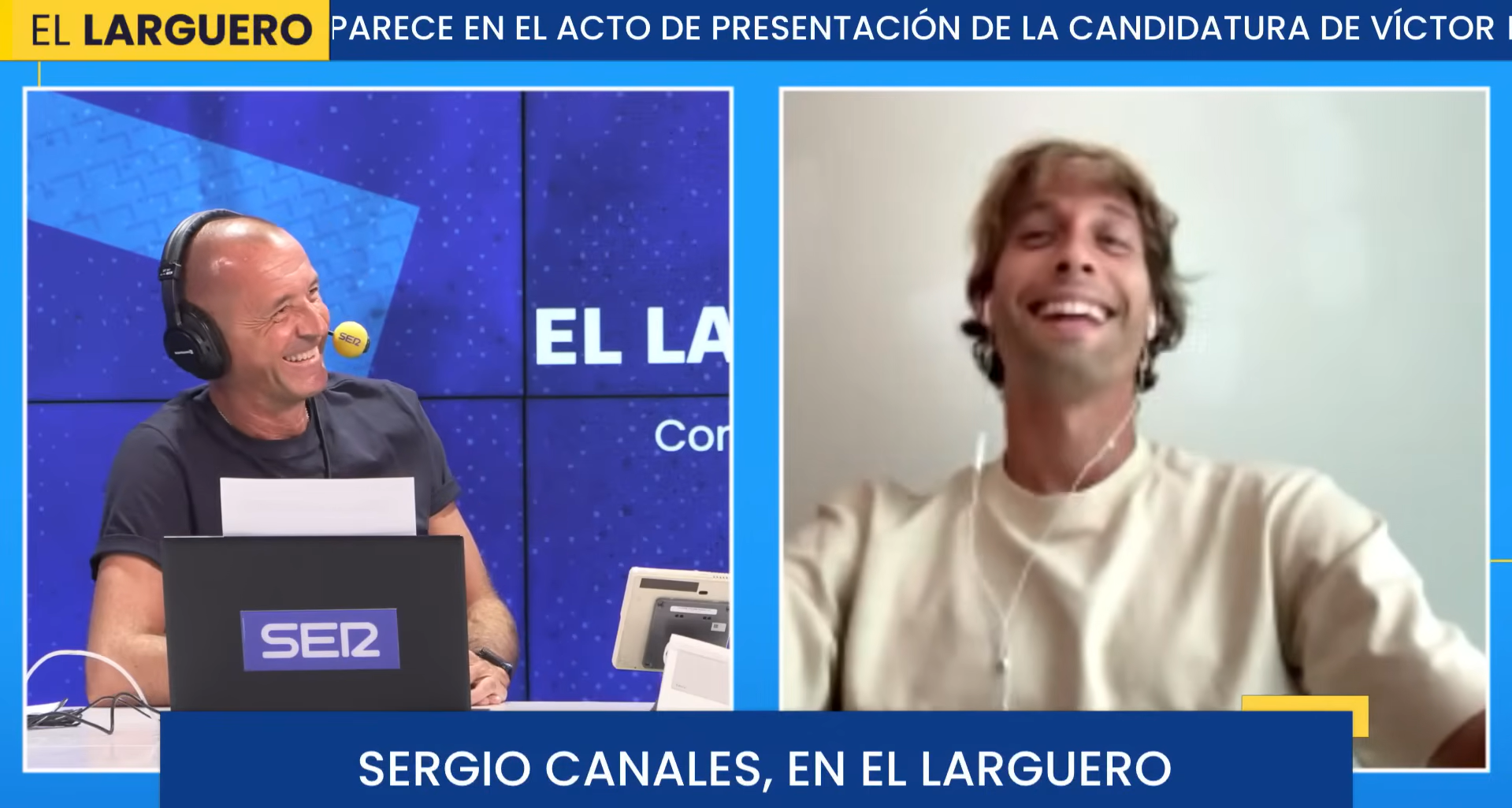 Sergio Canales en El Larguero