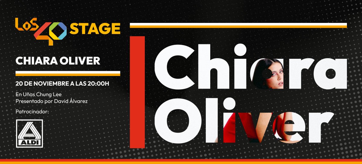 LOS40 Stage con Chiara Oliver