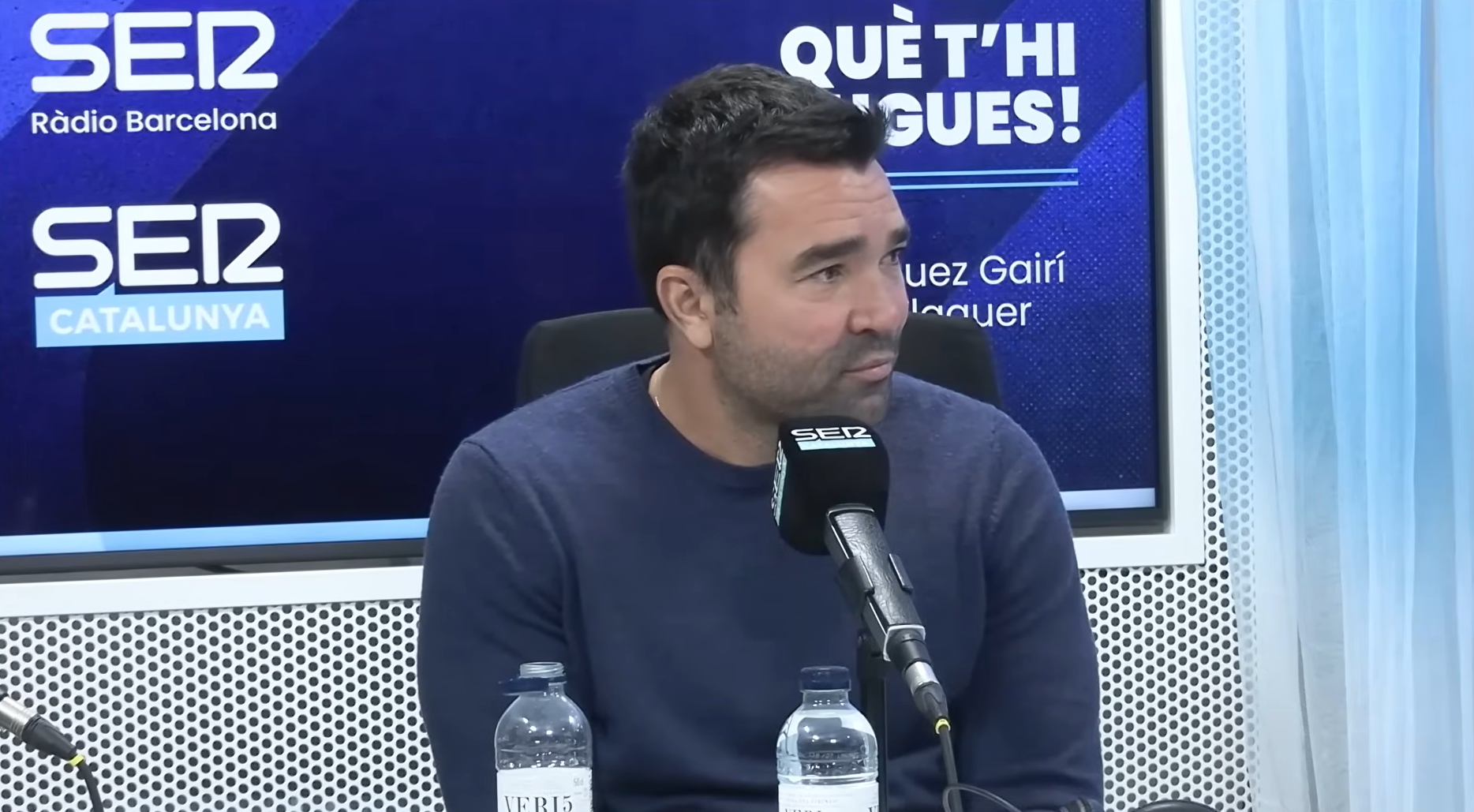 Deco en una entrevista en SER Catalunya