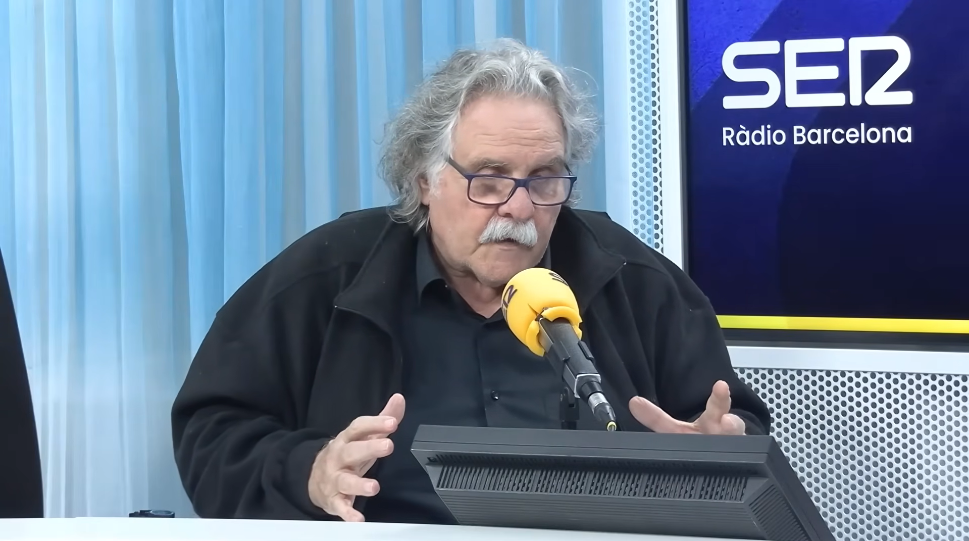 Joan Tardá, en una entrevista en la SER