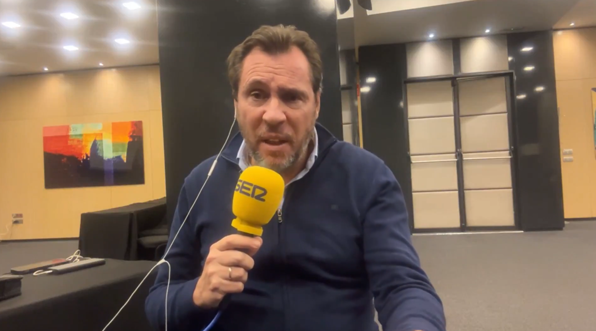 Óscar Puente, desde Adamuz