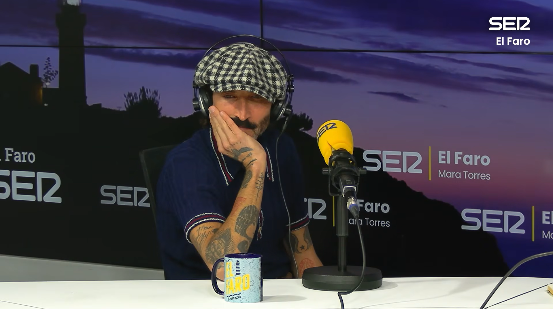 Leiva escucha por primera vez a Robe tras su muerte