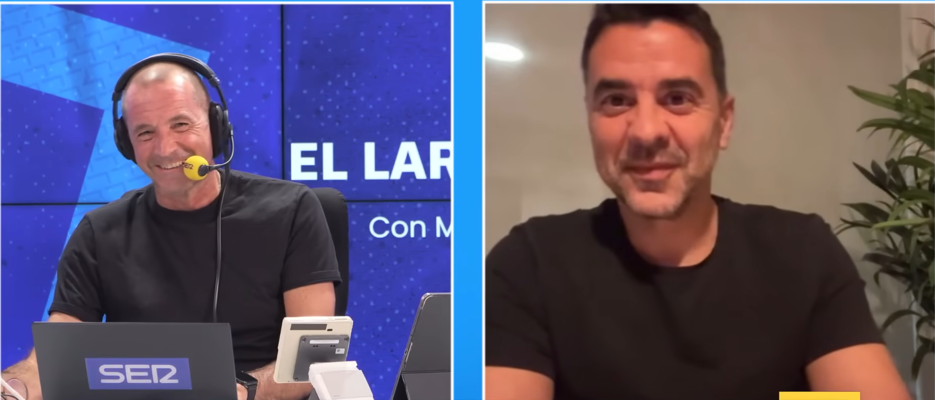 Míchel en 'El Larguero'