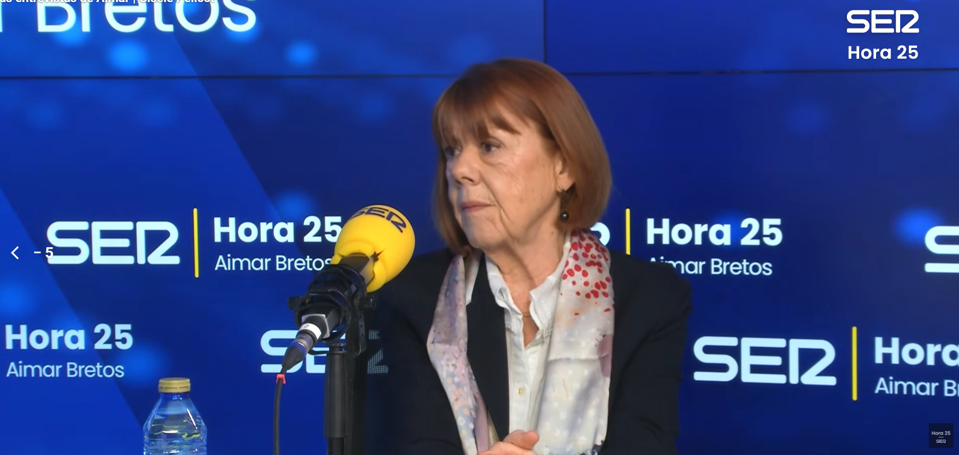 Gisèle Pelicot en 'Hora 25'