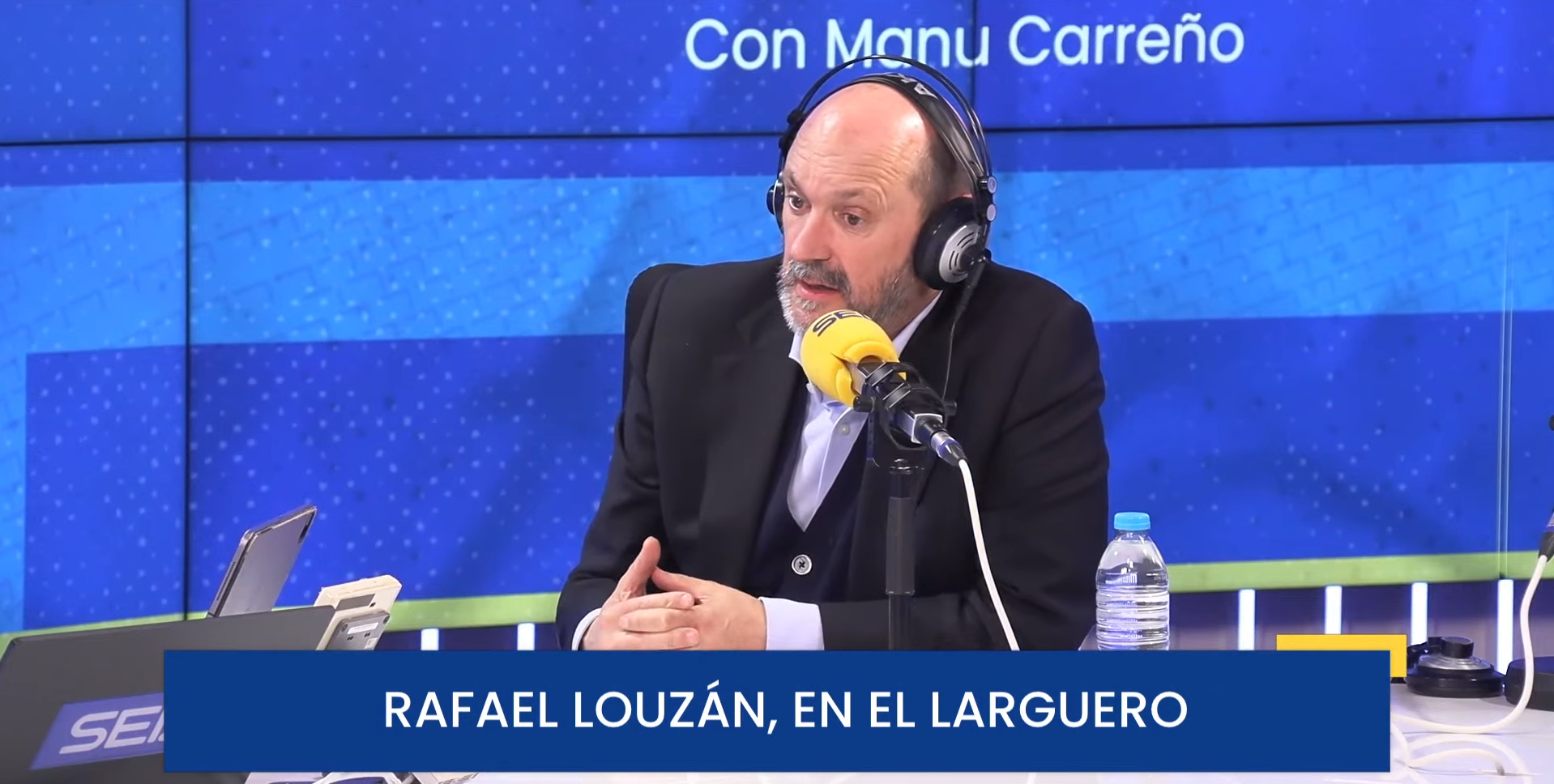 Rafael Louzán en la Cadena SER