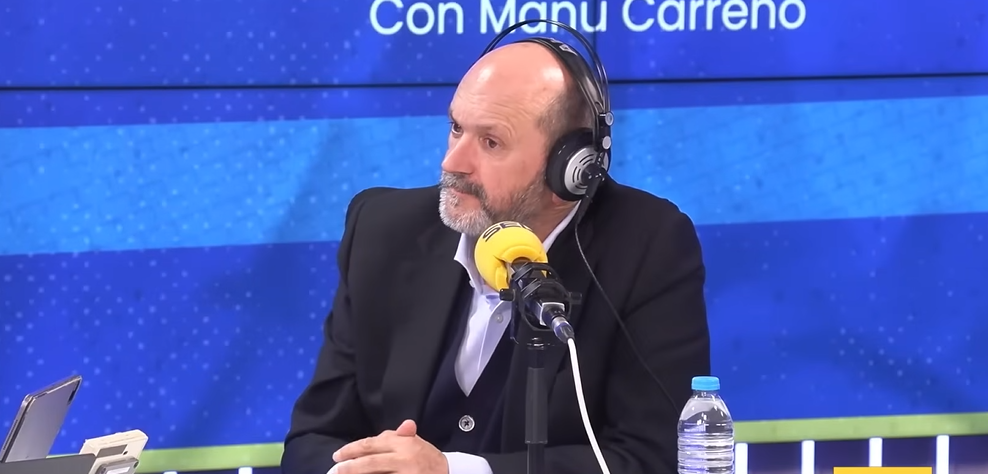 Rafael Louzán en 'El Larguero'