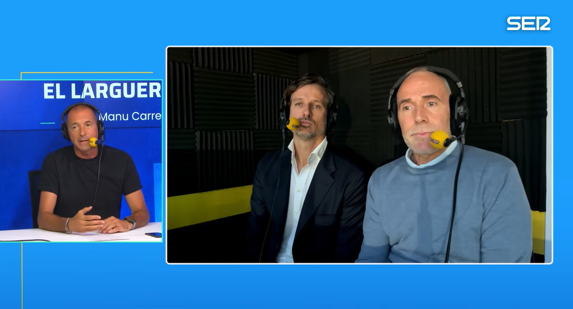 Feliciano López en El Larguero