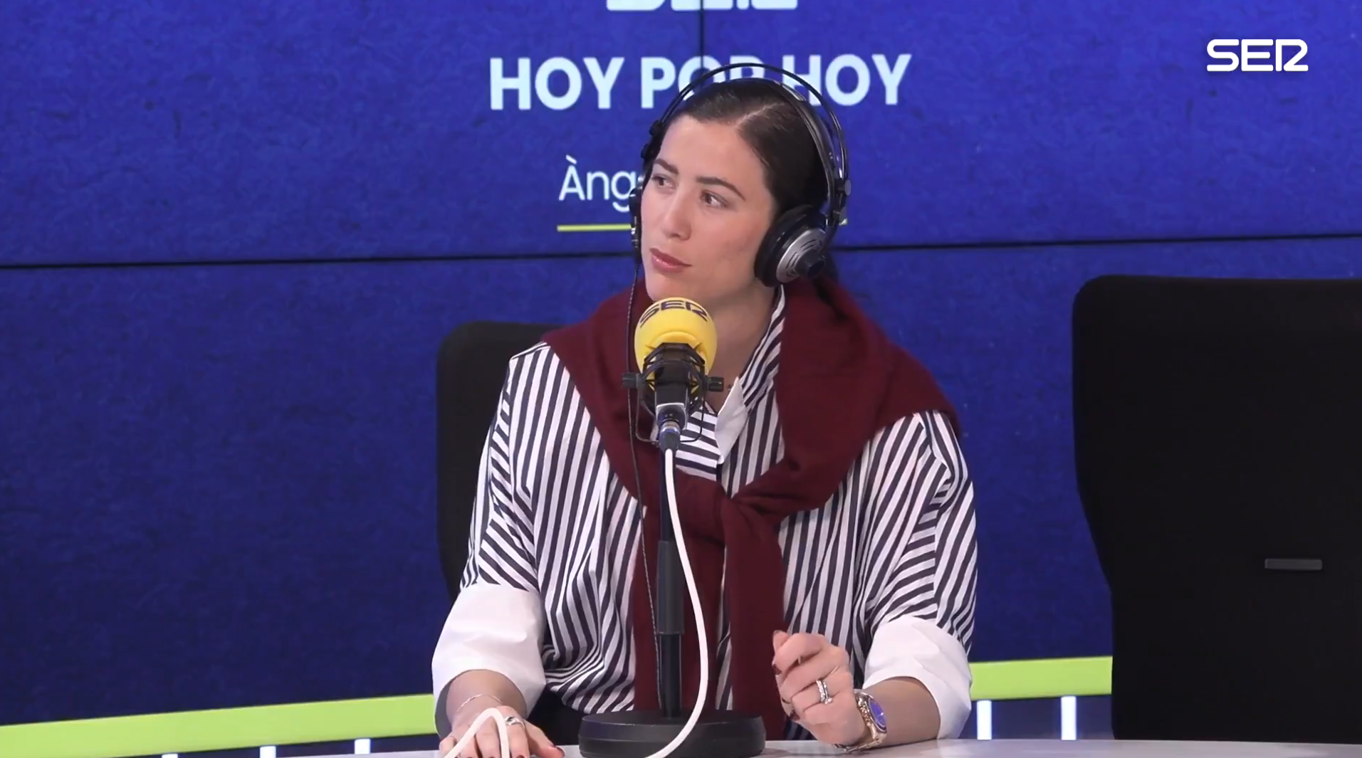 Garbiñe Muguruza en Hoy por Hoy