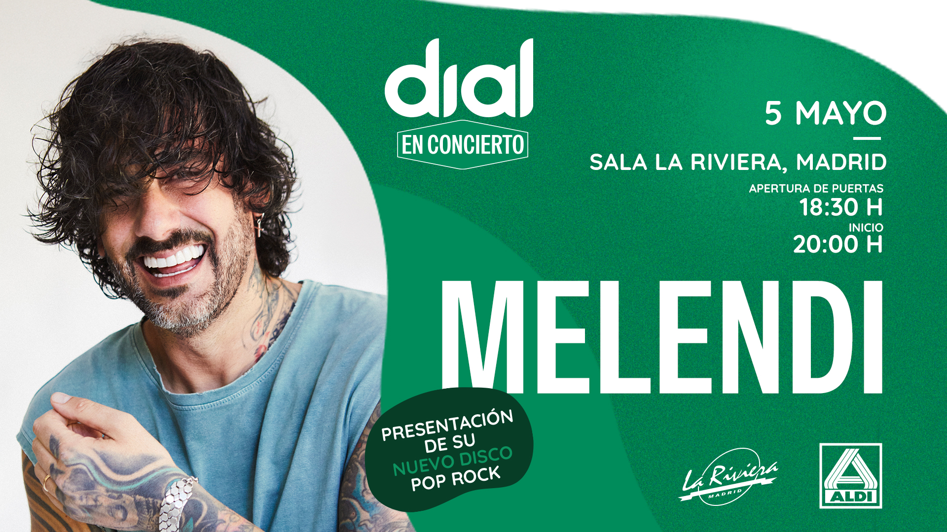 Melendi en Dial en Concierto