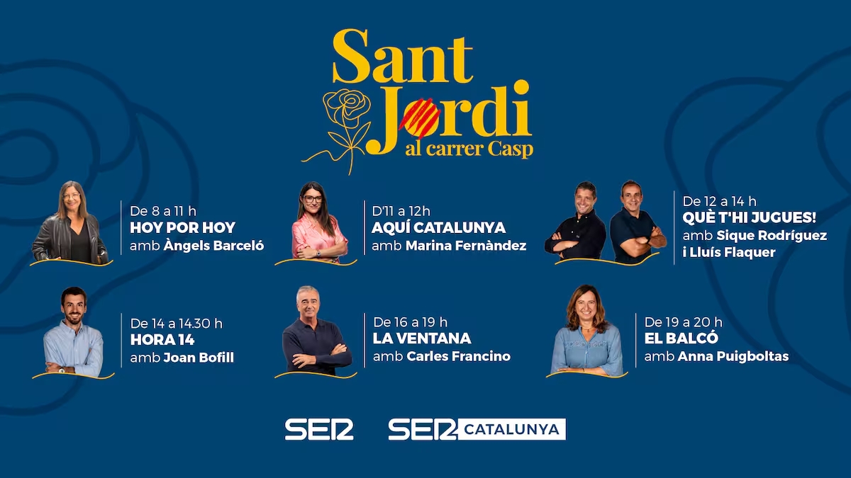 Programación de la SER en Sant Jordi