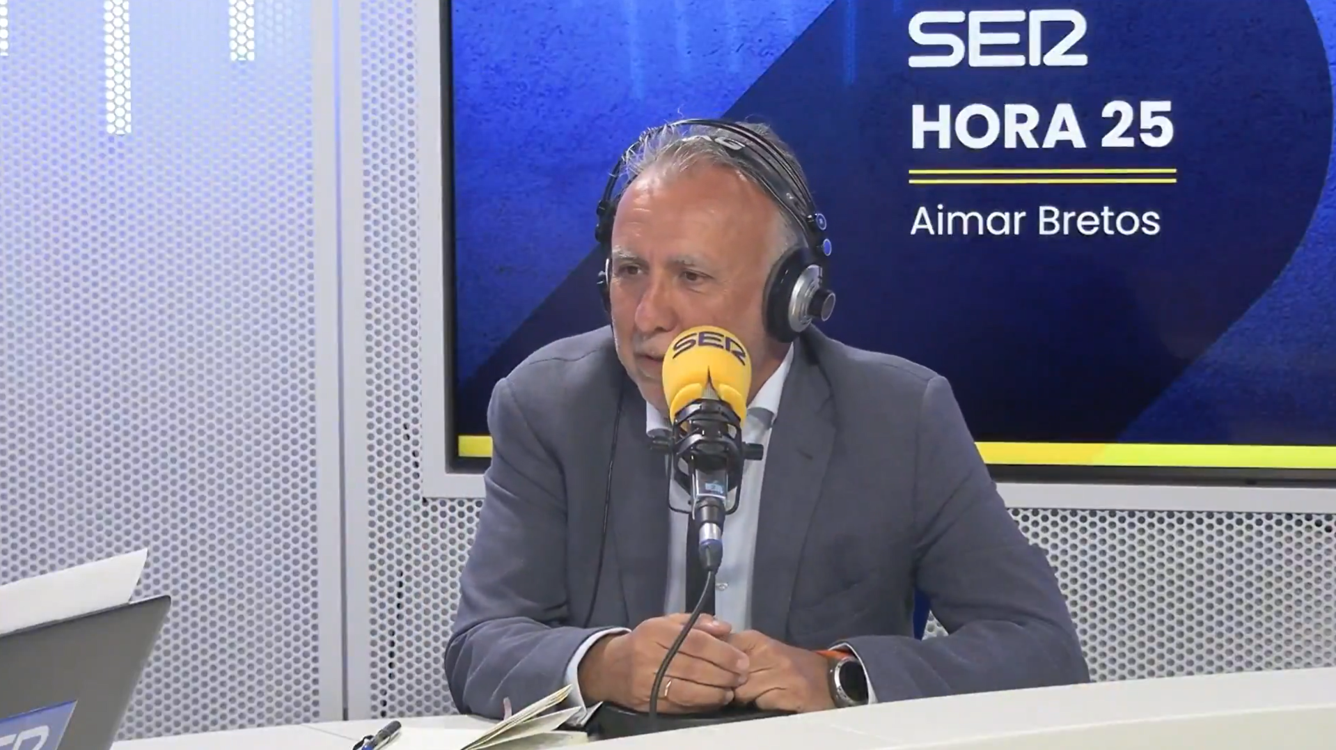 Ángel Víctor Torres en Hora 25