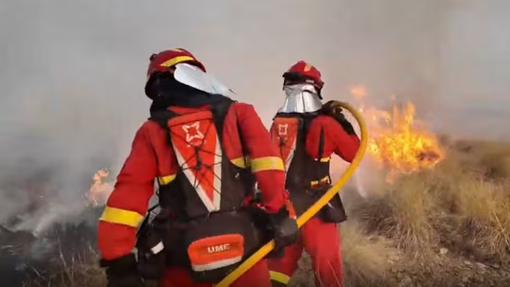 Incendio de Los Gallardos