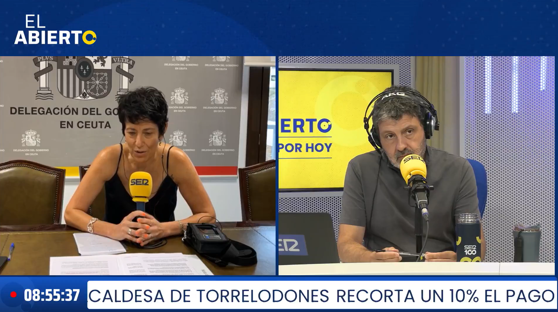 Elma Saiz en Hoy por Hoy