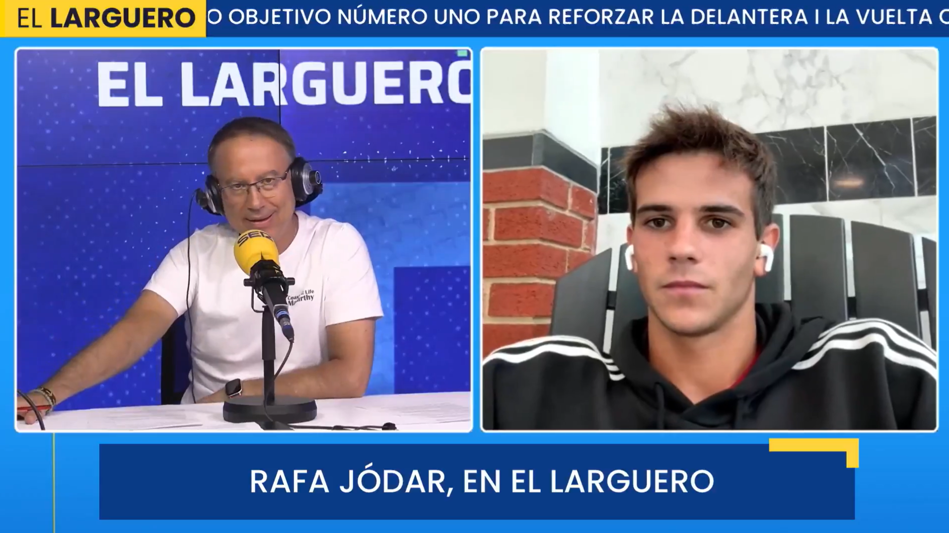 Rafa Jódar en El Larguero