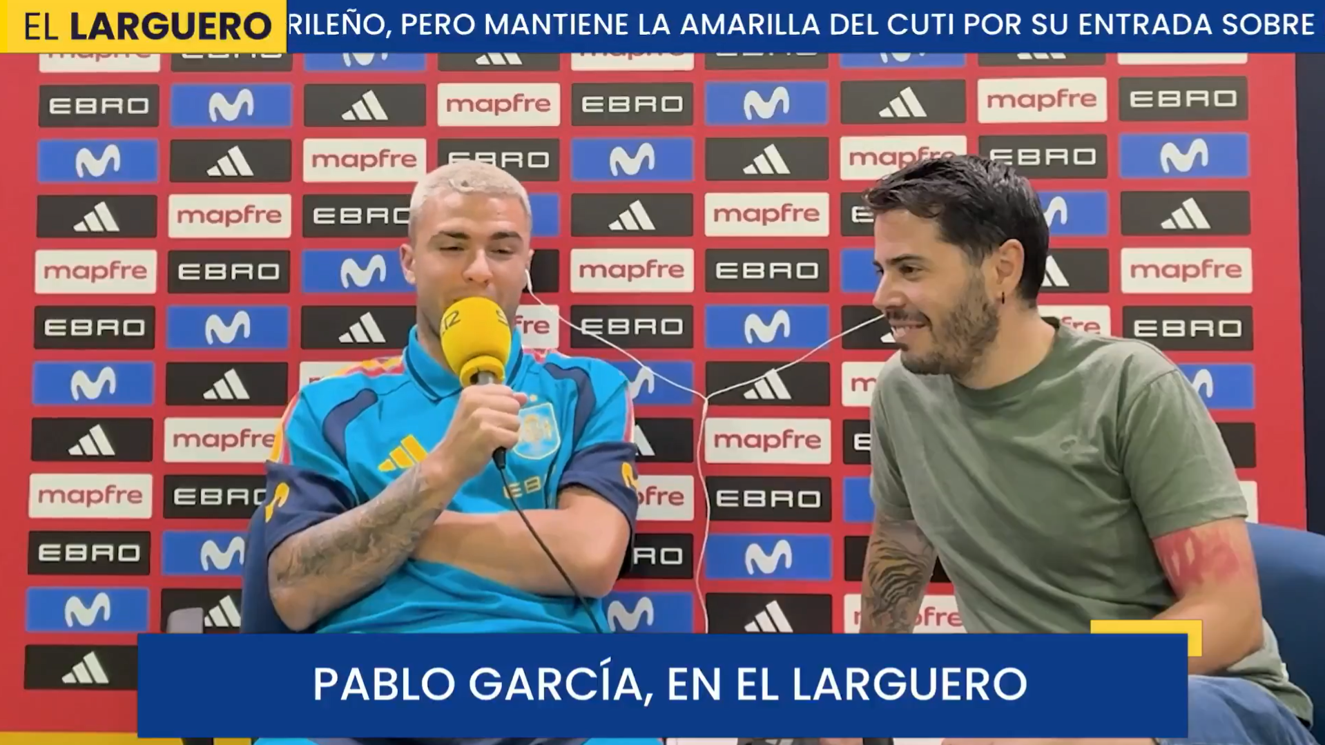 Pablo García en El Larguero