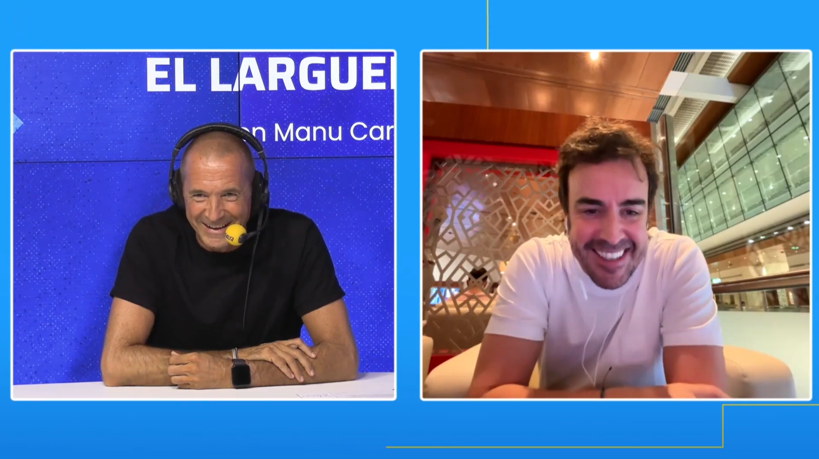 Fernando Alonso en El Larguero