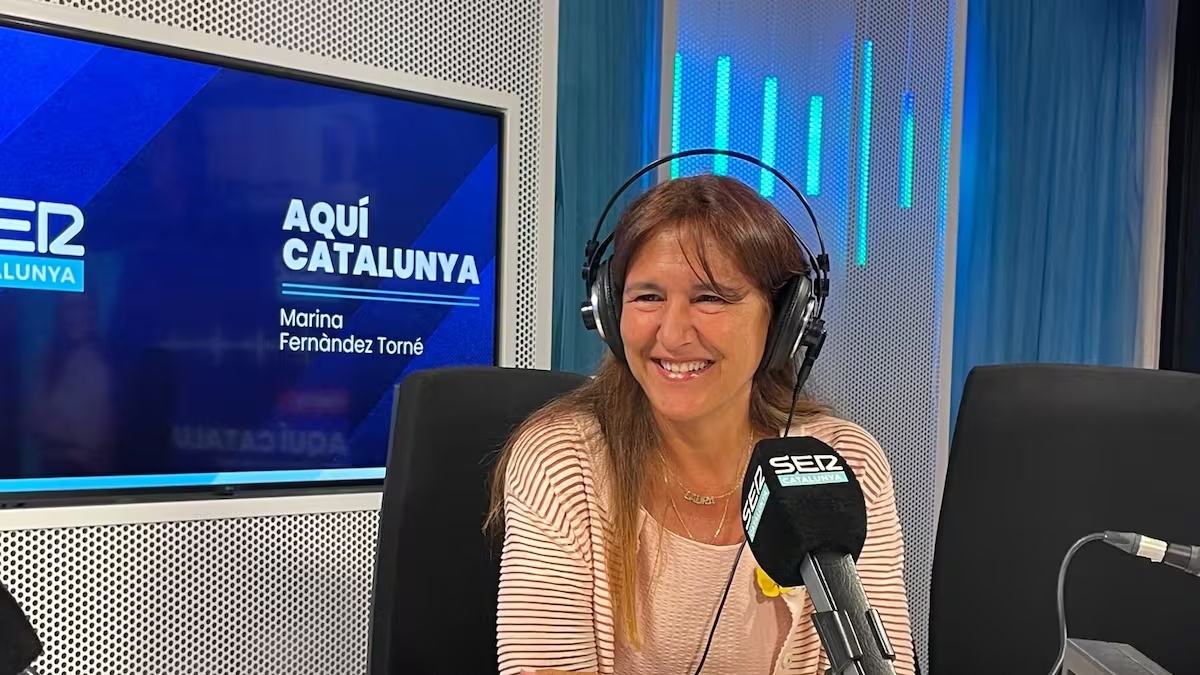 Laura Borras en Aqui Catalunya