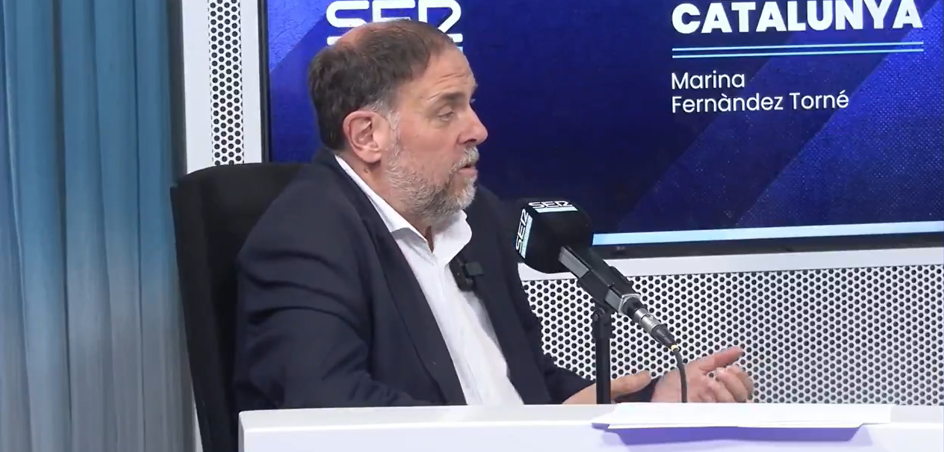 Oriol Junqueras en Aquí Catalunya